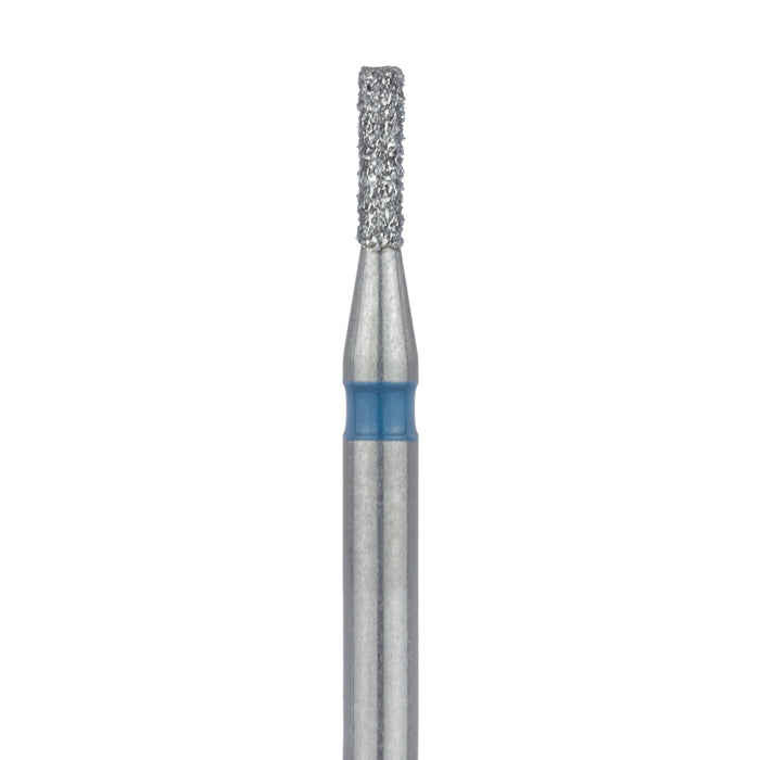 Cylinder Diamond Bur, US# 557D, 1mm Ø, Medium, SS - 835-010-SS - Avtec Dental