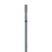 Long Cylinder Diamond Bur, 2.3mm Ø, Medium, HP - 837-023-HP - Avtec Dental