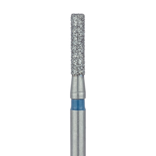 Long Cylinder Diamond Bur, 1.4mm Ø, Medium, FG - 837-014-FG - Avtec Dental