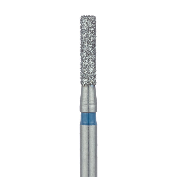 Long Cylinder Diamond Bur, 1.4mm Ø, Medium, FG - 837-014-FG - Avtec Dental