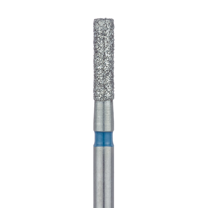 Long Cylinder Diamond Bur, 1.6mm Ø, Medium, FG - 837-016-FG - Avtec Dental