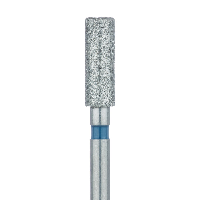 Long Cylinder Diamond Bur, 2.5mm Ø, Medium, FG - 837-025-FG - Avtec Dental
