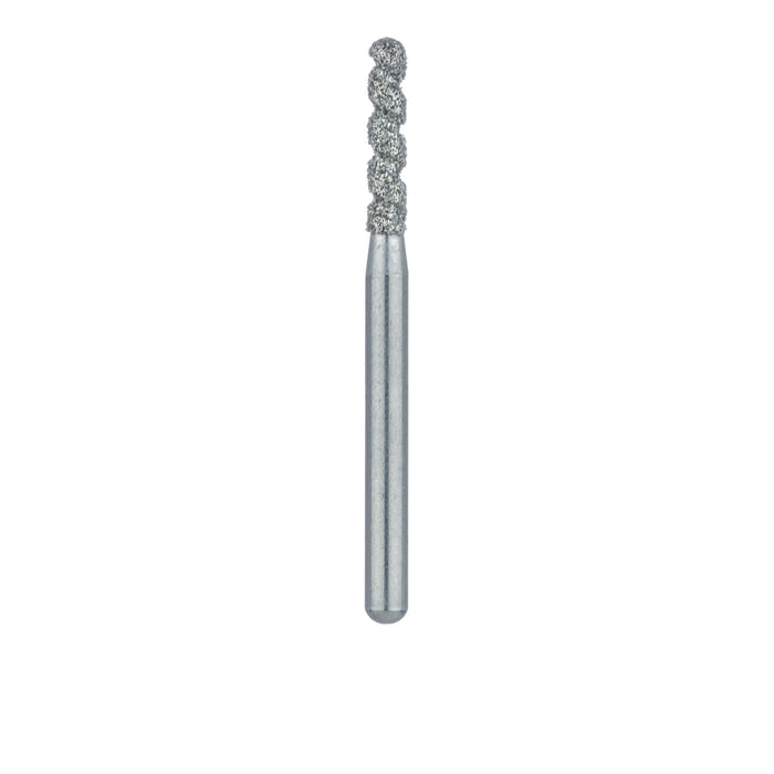 Cylinder Diamond Bur, Cool & Efficient, 1.4mm Ø, FG - 837D-014-FG - Avtec Dental