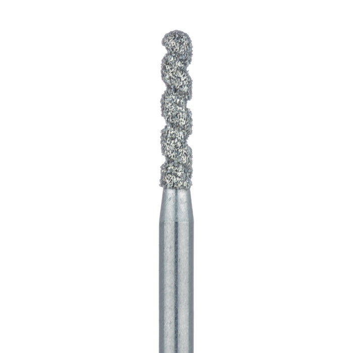 Cylinder Diamond Bur, Cool & Efficient, 1.4mm Ø, FG - 837D-014-FG - Avtec Dental
