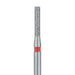 Long Cylinder Diamond Bur, 1.2mm Ø, Fine, FG - 837F-012-FG - Avtec Dental