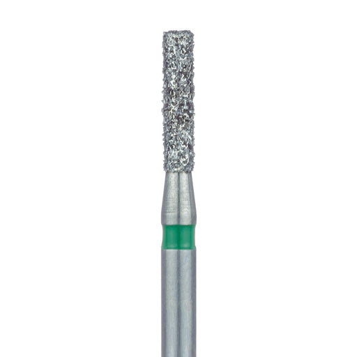Long Cylinder Diamond Bur, 1.4mm Ø, Coarse, SS - 837G-014-SS - Avtec Dental