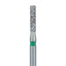 Long Cylinder Diamond Bur, 1.4mm Ø, Coarse, SS - 837G-014-SS - Avtec Dental