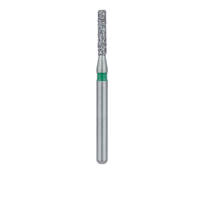 Long Cylinder Diamond Bur, 1.2mm Ø, Coarse, FG - 837G-012-FG - Avtec Dental