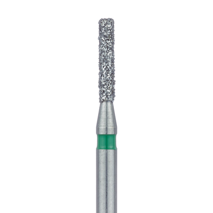 Long Cylinder Diamond Bur, 1.2mm Ø, Coarse, FG - 837G-012-FG - Avtec Dental