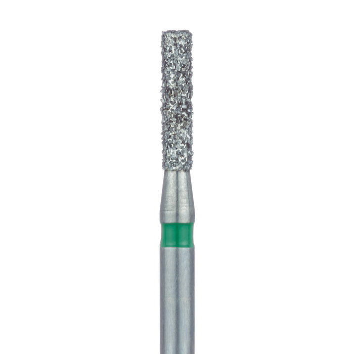 Long Cylinder Diamond Bur, 1.4mm Ø, Coarse, FG - 837G-014-FG - Avtec Dental