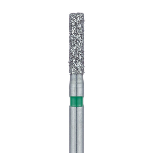 Long Cylinder Diamond Bur, 1.6mm Ø, Coarse, FG - 837G-016-FG - Avtec Dental