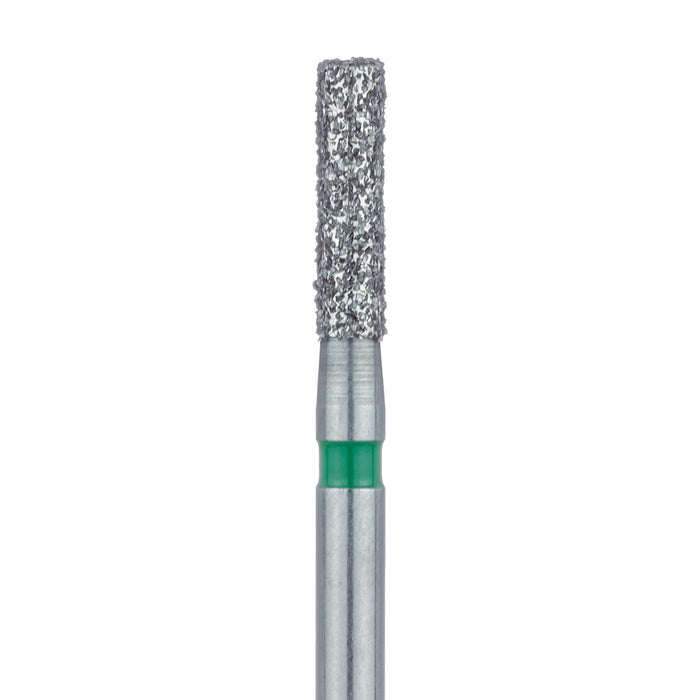 Long Cylinder Diamond Bur, 1.6mm Ø, Coarse, FG - 837G-016-FG - Avtec Dental
