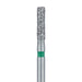 Long Cylinder Diamond Bur, 1.6mm Ø, Coarse, FG - 837G-016-FG - Avtec Dental