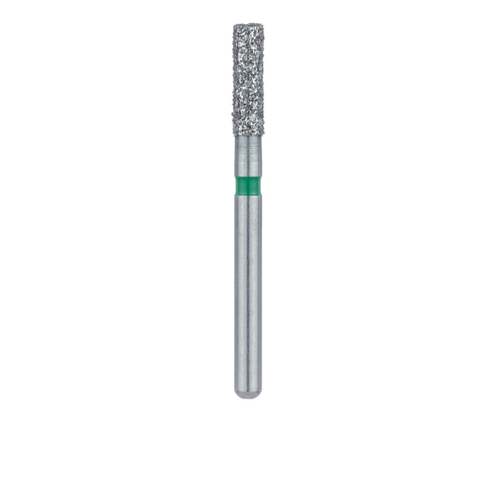 Long Cylinder Diamond Bur, 1.8mm Ø, Coarse, FG - 837G-018-FG - Avtec Dental