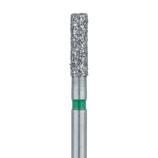 Long Cylinder Diamond Bur, 1.8mm Ø, Coarse, FG - 837G-018-FG - Avtec Dental