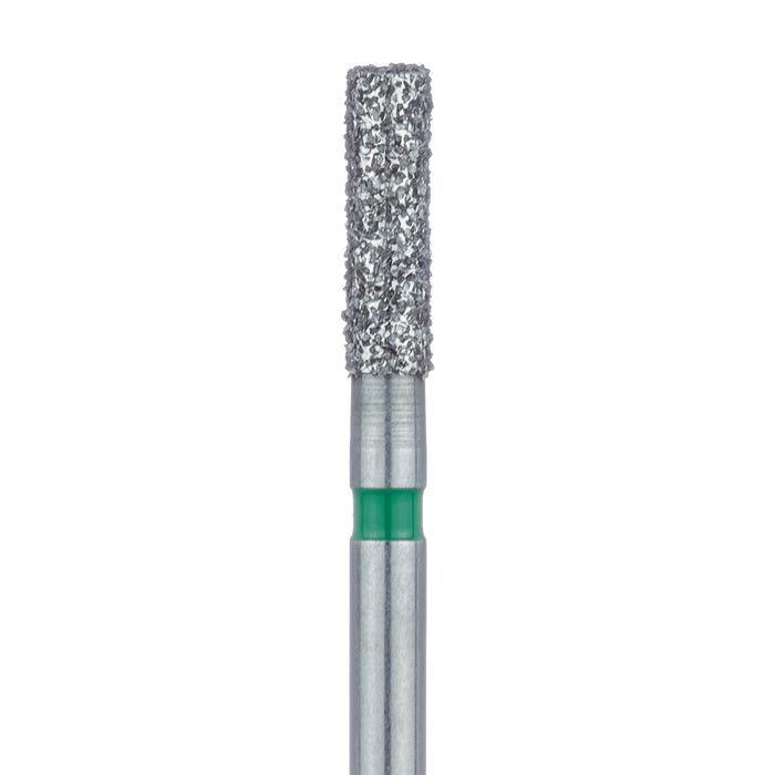 Long Cylinder Diamond Bur, 1.8mm Ø, Coarse, FG - 837G-018-FG - Avtec Dental