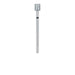 Long Cylinder Diamond Bur, 5mm Ø, Super Coarse, HP - 837H-050-HP - Avtec Dental