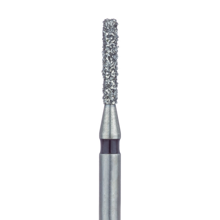 Long Cylinder Diamond Bur, 1.2mm Ø, Super Coarse, FG - 837H-012-FG - Avtec Dental