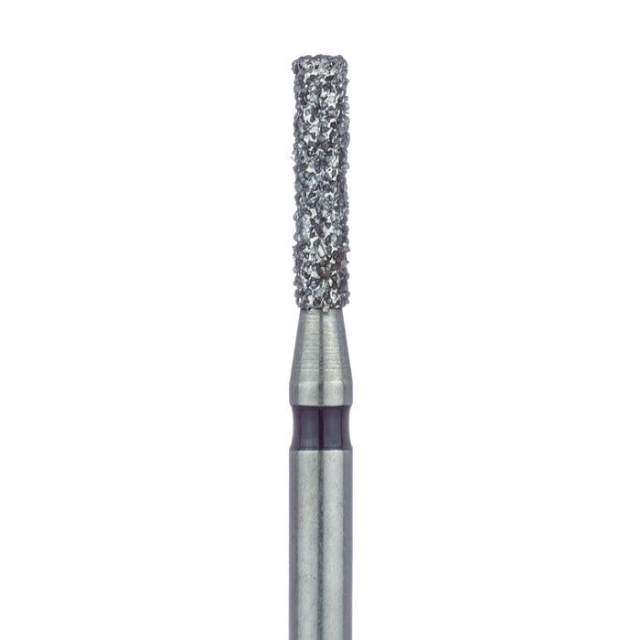 Long Cylinder Diamond Bur, 1.4mm Ø, Super Coarse, FG - 837H-014-FG - Avtec Dental