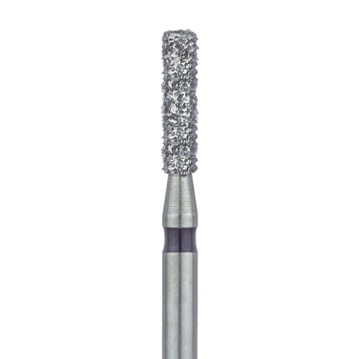 Long Cylinder Diamond Bur, 1.6mm Ø, Super Coarse, FG - 837H-016-FG - Avtec Dental