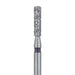 Long Cylinder Diamond Bur, 1.6mm Ø, Super Coarse, FG - 837H-016-FG - Avtec Dental