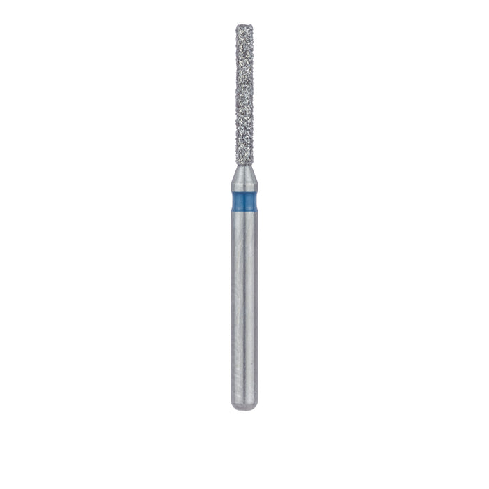 Long Cylinder Diamond Bur, 1mm Ø, Medium, FG - 837L-010-FG - Avtec Dental