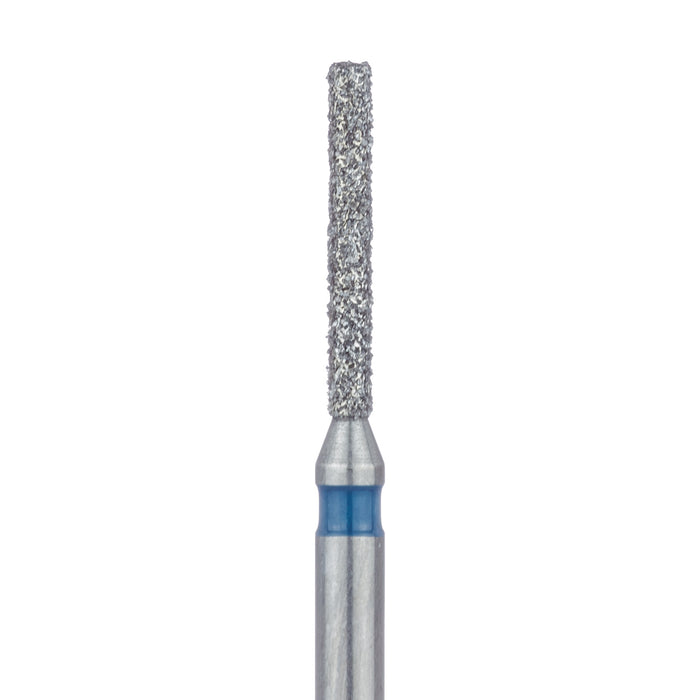 Long Cylinder Diamond Bur, 1mm Ø, Medium, FG - 837L-010-FG - Avtec Dental