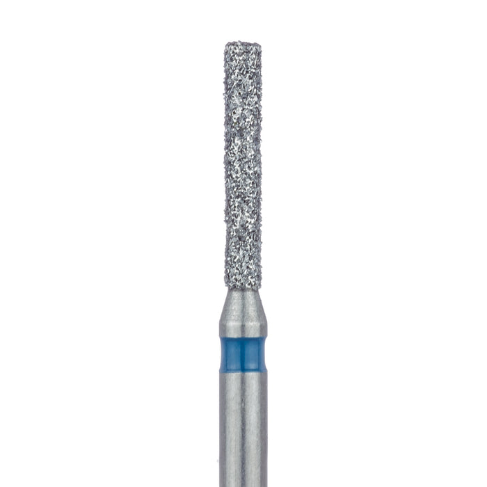 Long Cylinder Diamond Bur, 1.2mm Ø, Medium, FG - 837L-012-FG - Avtec Dental