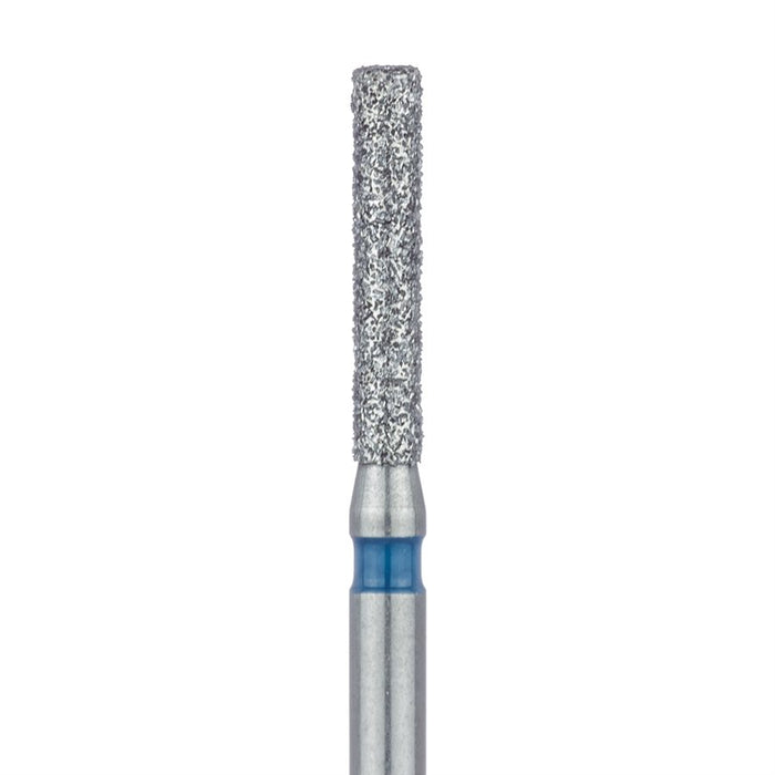 Long Cylinder Diamond Bur, 1.4mm Ø, Medium, HP - 837L-014-HP - Avtec Dental