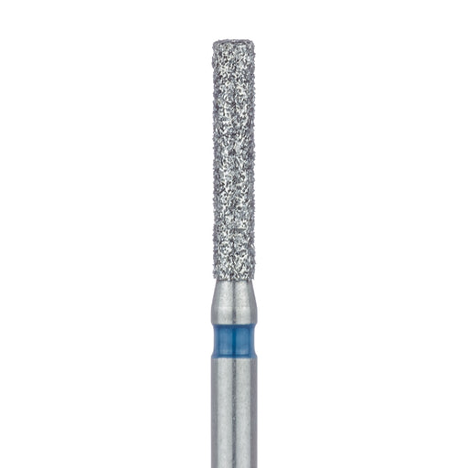 Long Cylinder Diamond Bur, 1.4mm Ø, Medium, FG - 837L-014-FG - Avtec Dental