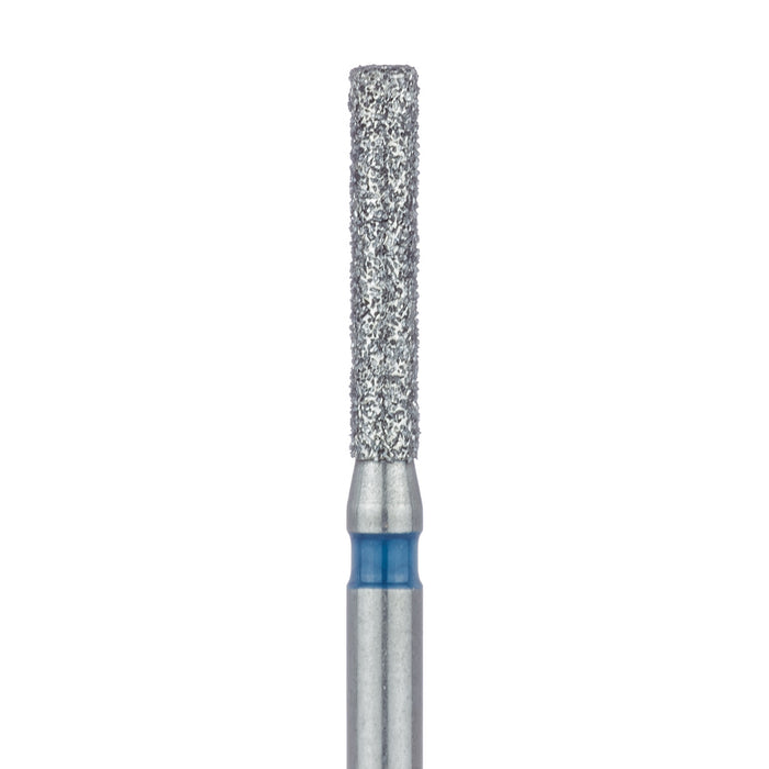 Long Cylinder Diamond Bur, 1.4mm Ø, Medium, FG - 837L-014-FG - Avtec Dental