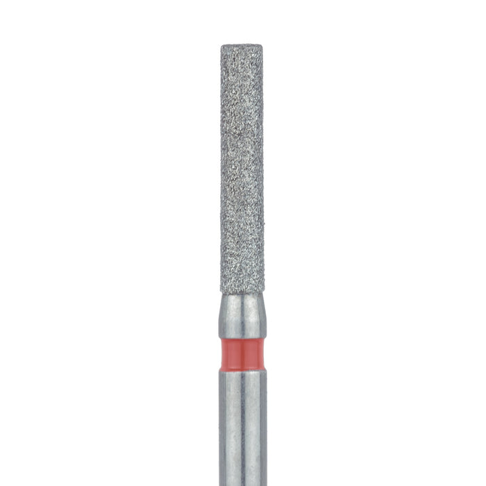 Long Cylinder Diamond Bur, 1.4mm Ø, Fine, FG - 837LF-014-FG - Avtec Dental