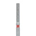 Long Cylinder Diamond Bur, 1.4mm Ø, Fine, FG - 837LF-014-FG - Avtec Dental