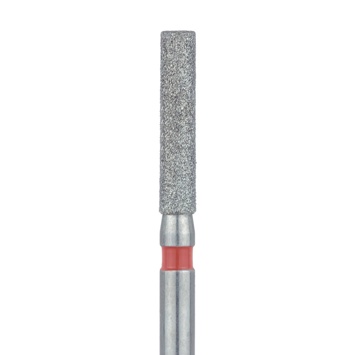 Long Cylinder Diamond Bur, 1.6mm Ø, Fine, FG - 837LF-016-FG - Avtec Dental