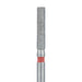 Long Cylinder Diamond Bur, 1.6mm Ø, Fine, FG - 837LF-016-FG - Avtec Dental
