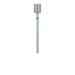 Long Cylinder Diamond Bur, 6.5mm Ø, Coarse, HP - 837LG-065-HP - Avtec Dental