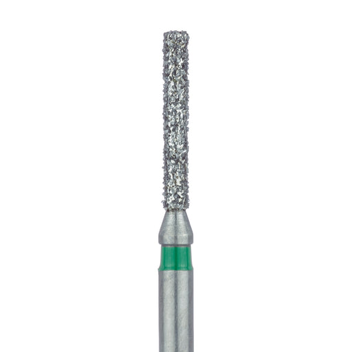 Long Cylinder Diamond Bur, 1.2mm Ø, Coarse, FG - 837LG-012-FG - Avtec Dental