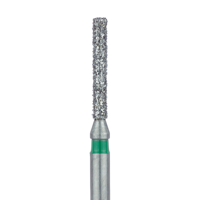 Long Cylinder Diamond Bur, 1.2mm Ø, Coarse, FG - 837LG-012-FG - Avtec Dental