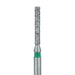 Long Cylinder Diamond Bur, 1.2mm Ø, Coarse, FG - 837LG-012-FG - Avtec Dental