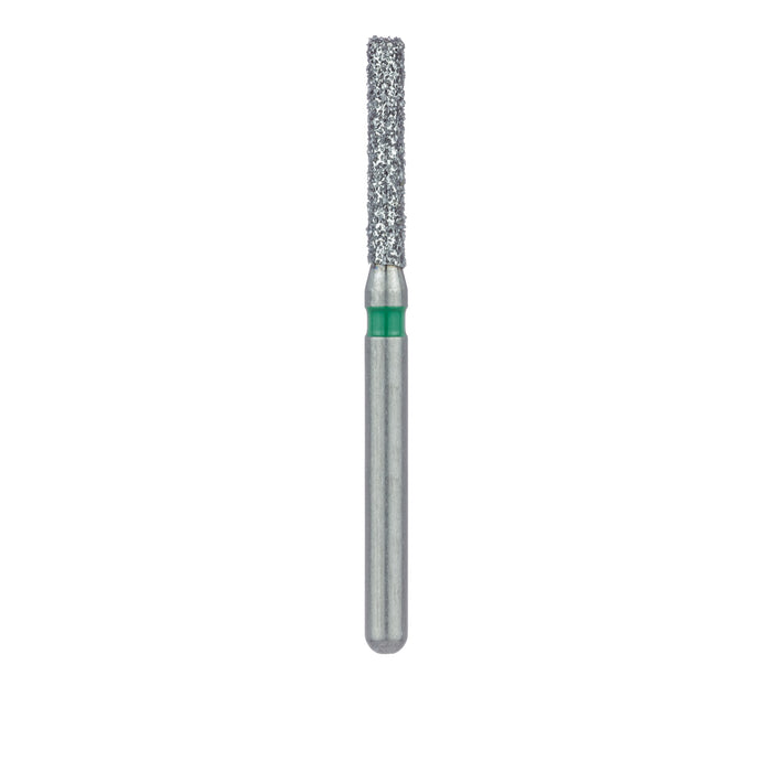 Long Cylinder Diamond Bur, 1.4mm Ø, Coarse, FG - 837LG-014-FG - Avtec Dental