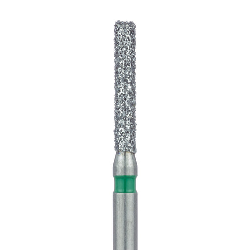 Long Cylinder Diamond Bur, 1.4mm Ø, Coarse, FG - 837LG-014-FG - Avtec Dental