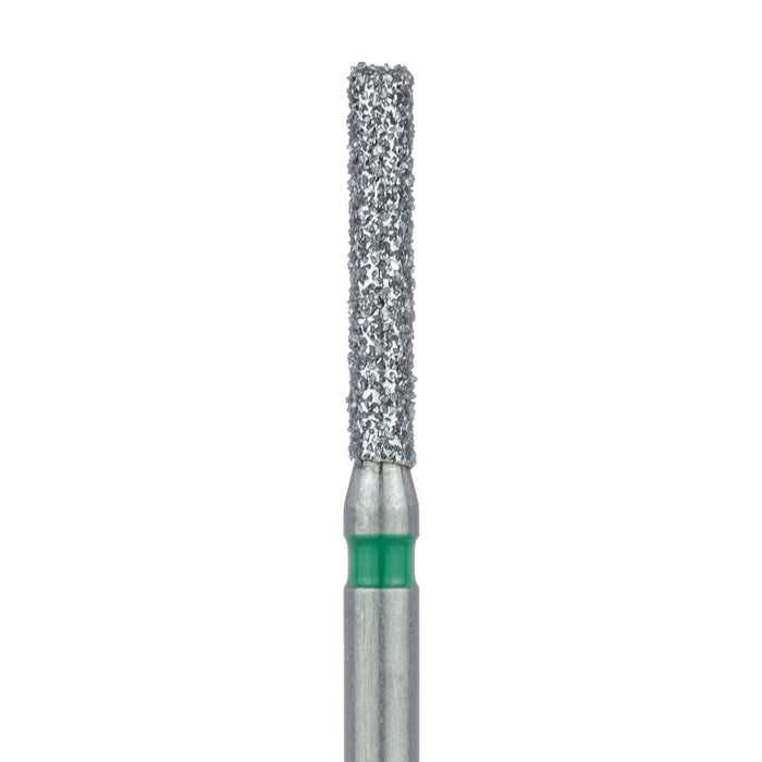 Long Cylinder Diamond Bur, 1.4mm Ø, Coarse, FG - 837LG-014-FG - Avtec Dental