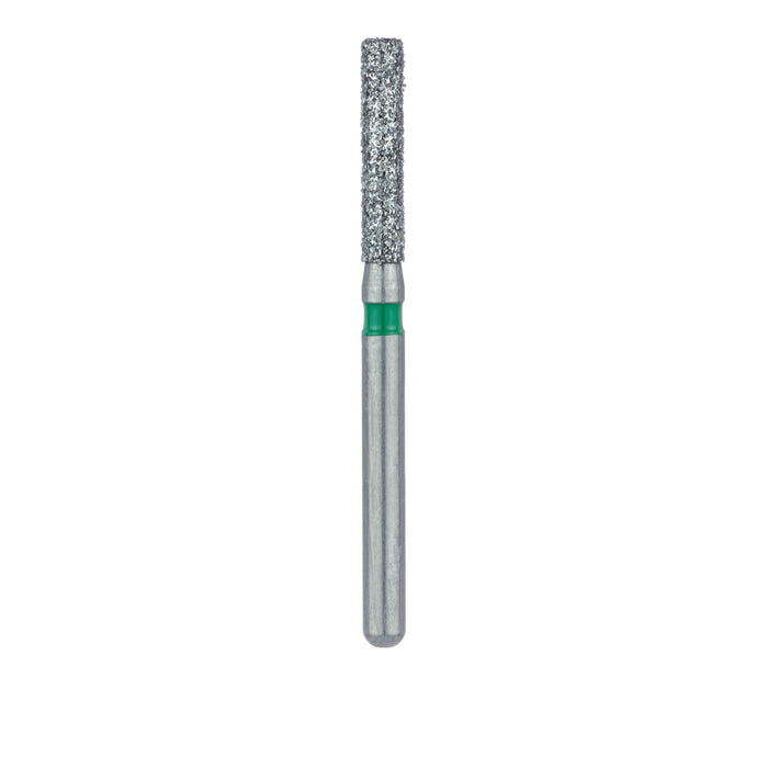 Long Cylinder Diamond Bur, 1.6mm Ø, Coarse, FG - 837LG-016-FG - Avtec Dental