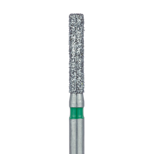 Long Cylinder Diamond Bur, 1.6mm Ø, Coarse, FG - 837LG-016-FG - Avtec Dental