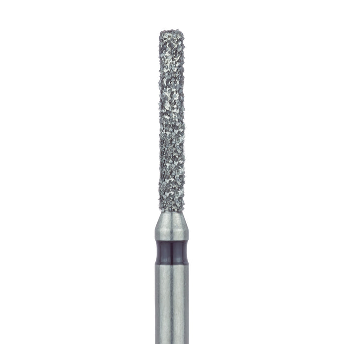 Long Cylinder Diamond Bur, 1.2mm Ø, Super Coarse, FG - 837LH-012-FG - Avtec Dental