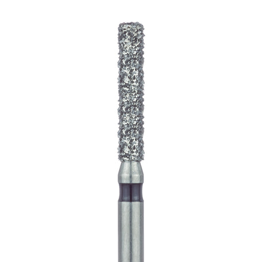 Long Cylinder Diamond Bur, 1.6mm Ø, Super Coarse, FG - 837LH-016-FG - Avtec Dental