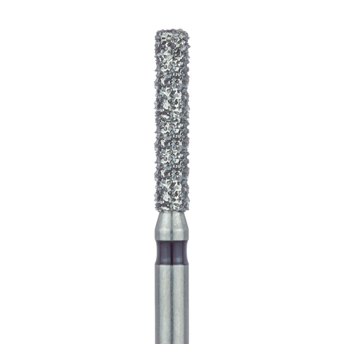 Long Cylinder Diamond Bur, 1.6mm Ø, Super Coarse, FG - 837LH-016-FG - Avtec Dental