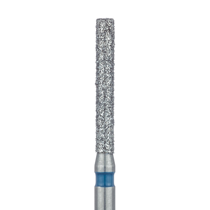 Extra Long Cylinder Diamond Bur, 1.4mm Ø, Medium, FG - 837XL-014-FG - Avtec Dental