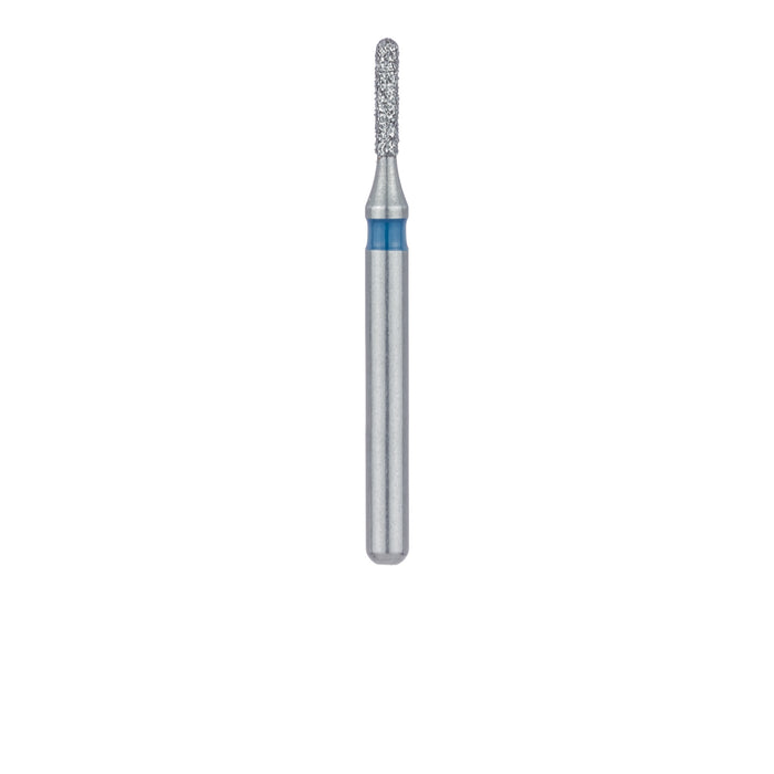 Round End Cylinder Diamond Bur, 0.9mm Ø, Medium, FG - 838-009-FG - Avtec Dental