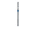 Round End Cylinder Diamond Bur, 1mm Ø, Medium, FG - 838-010-FG - Avtec Dental